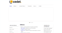 Desktop Screenshot of cedet.com.br